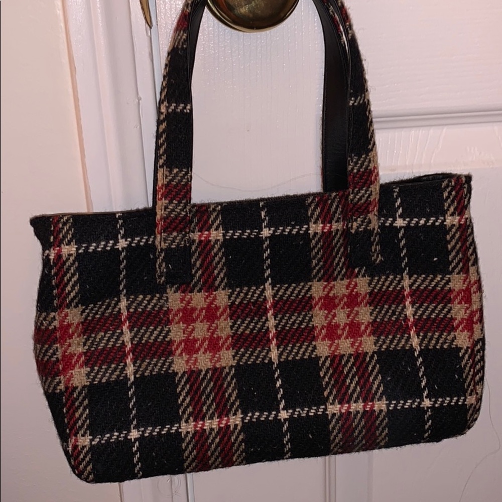 Burberry flannel bag